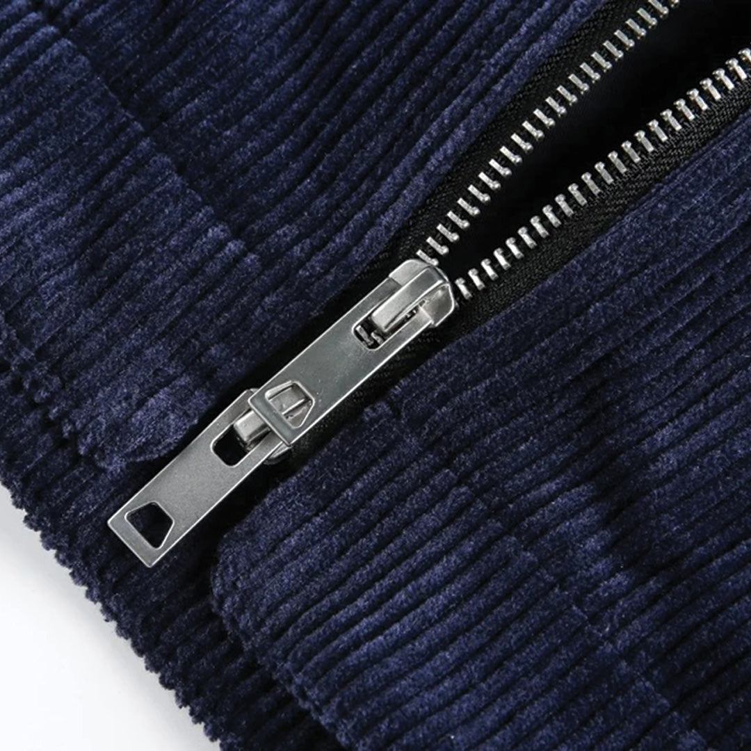 Patchwork Cargo Denim Jacket