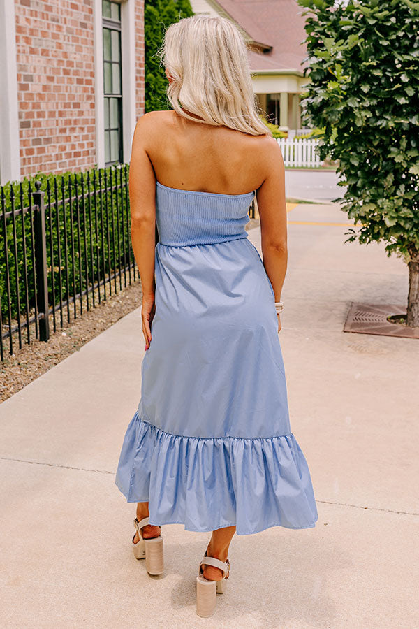 Island Bay Breeze Midi In Sky Blue