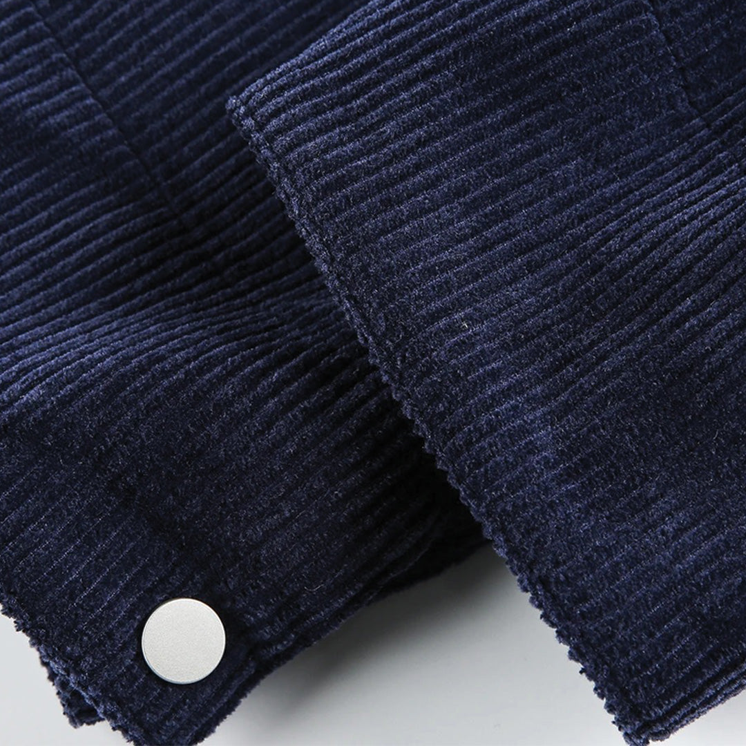 Patchwork Cargo Denim Jacket