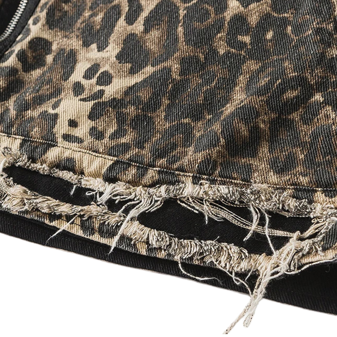 Century Denim Leopard