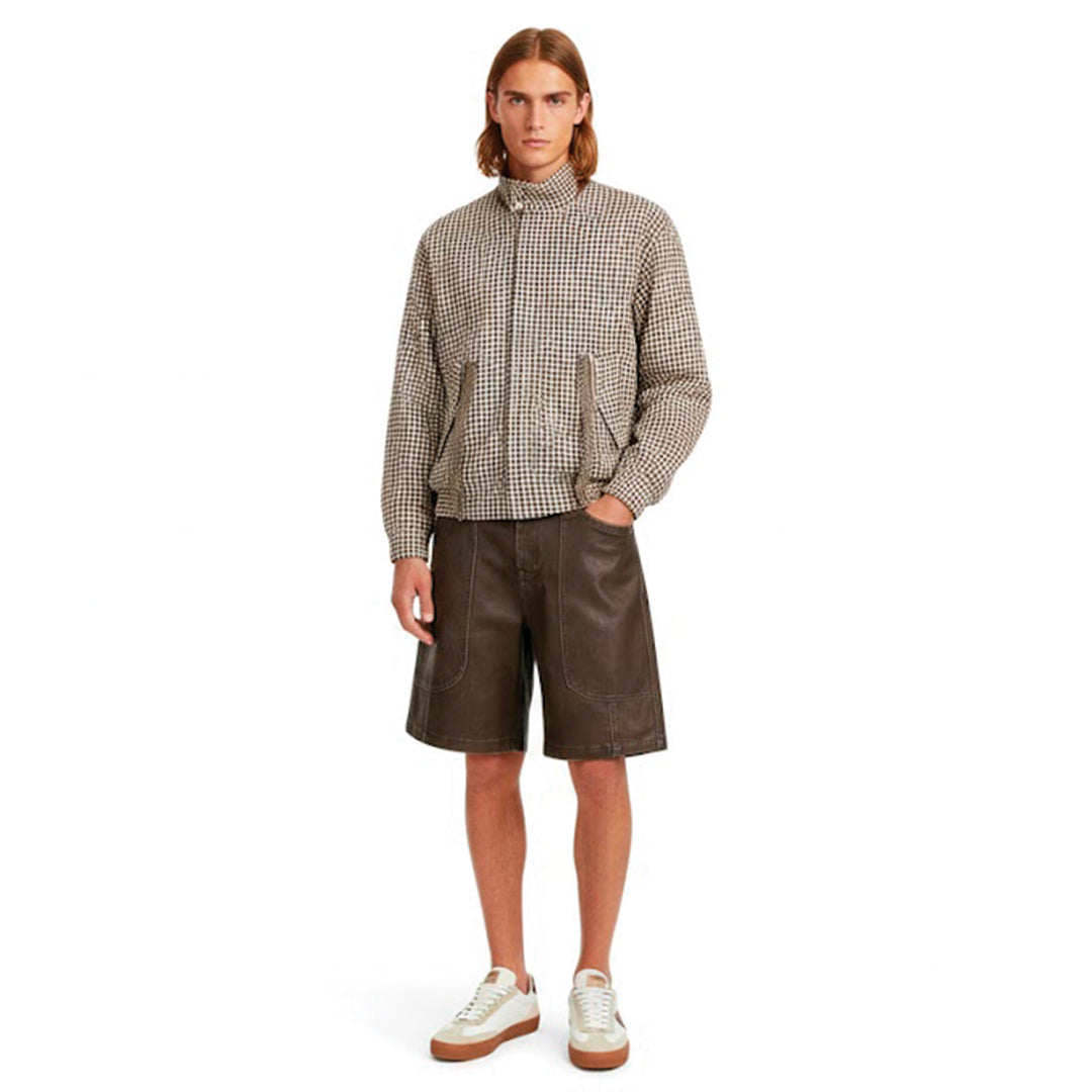 Patchwork Cargo Denim Jacket
