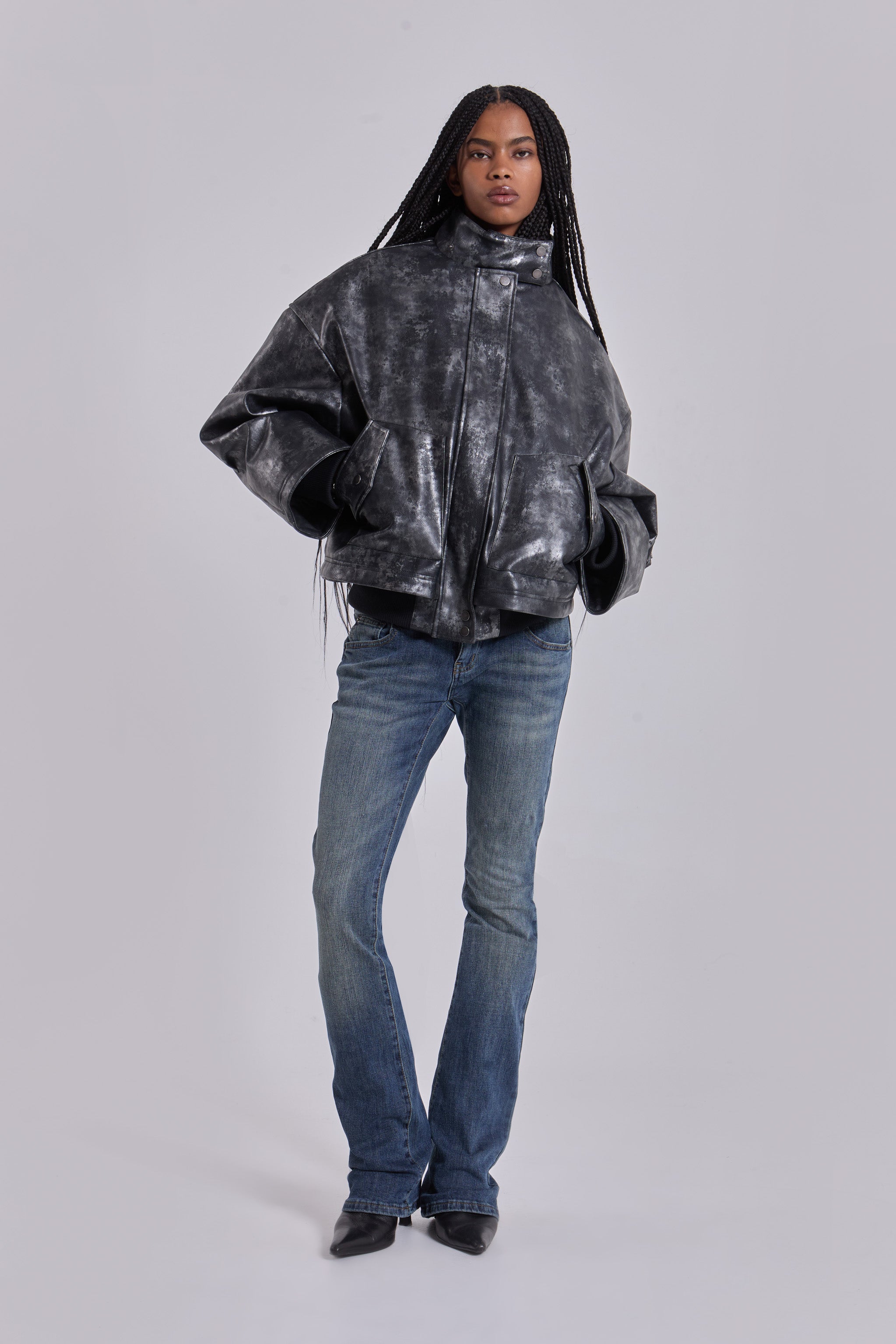 Cooper Bootcut Jeans in Mid Blue