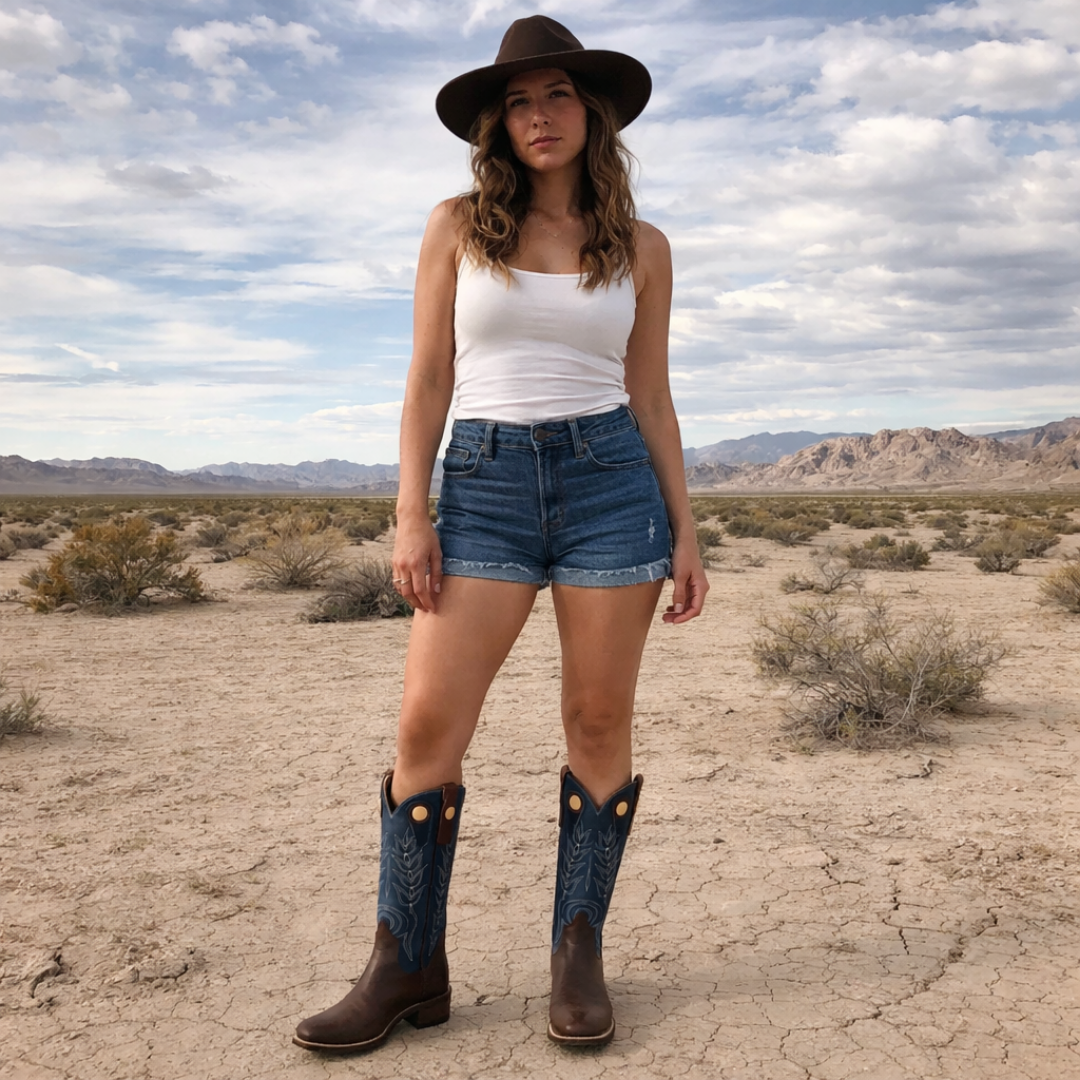 Heritage-Style Cowboy Boot