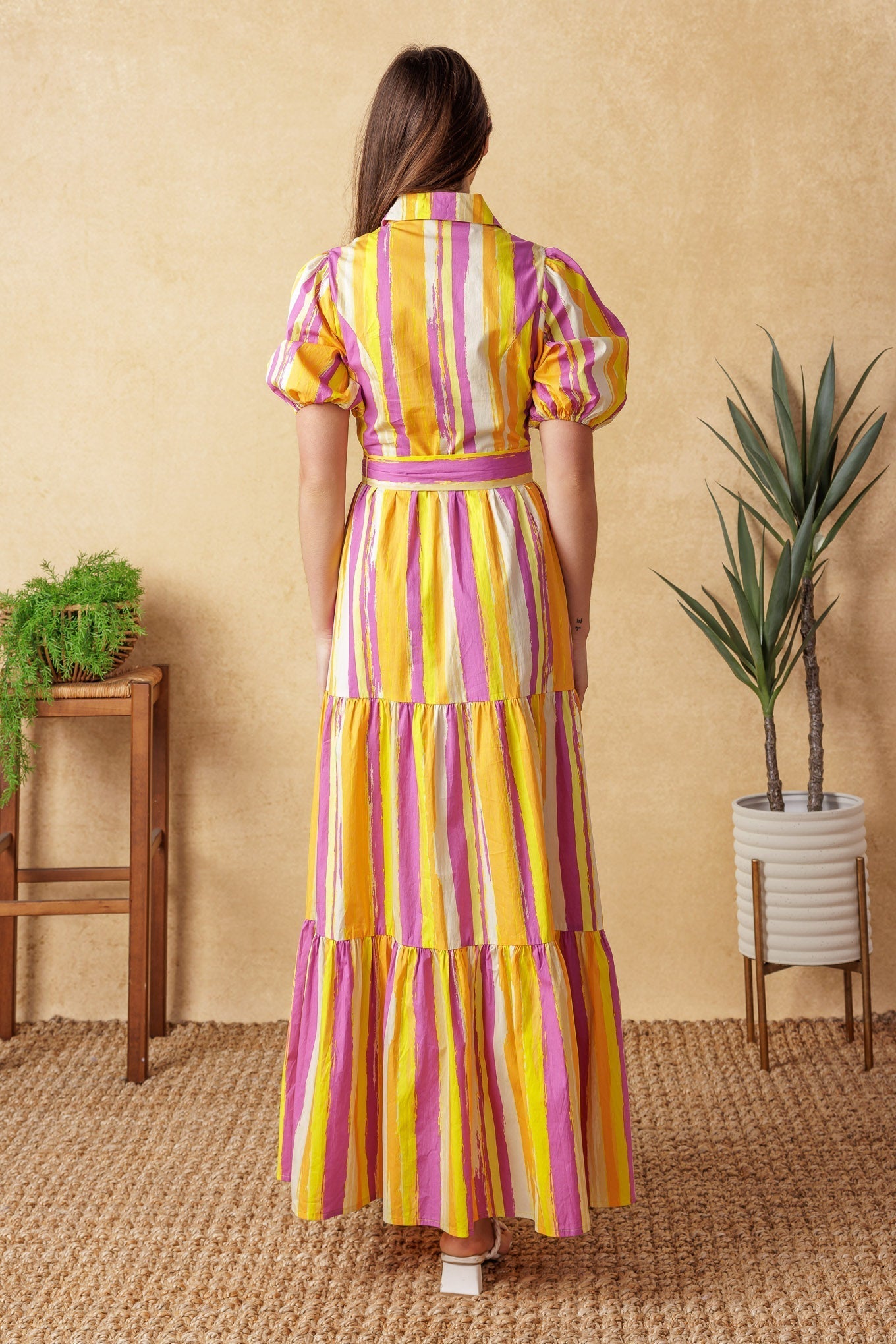 Soirée Sweetness Poplin Maxi Dress