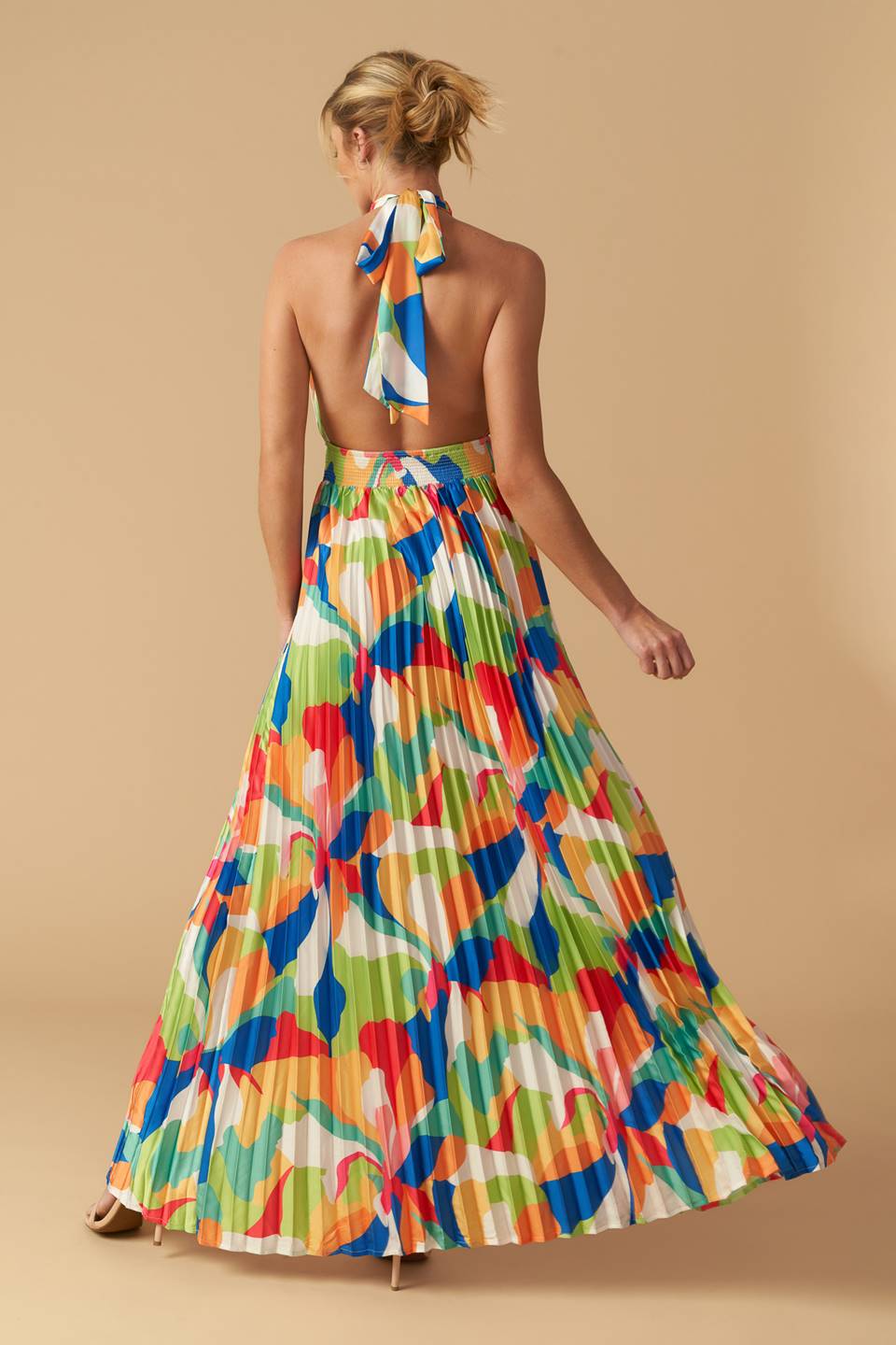 Keep Blooming Floral Woven Maxi Dress
