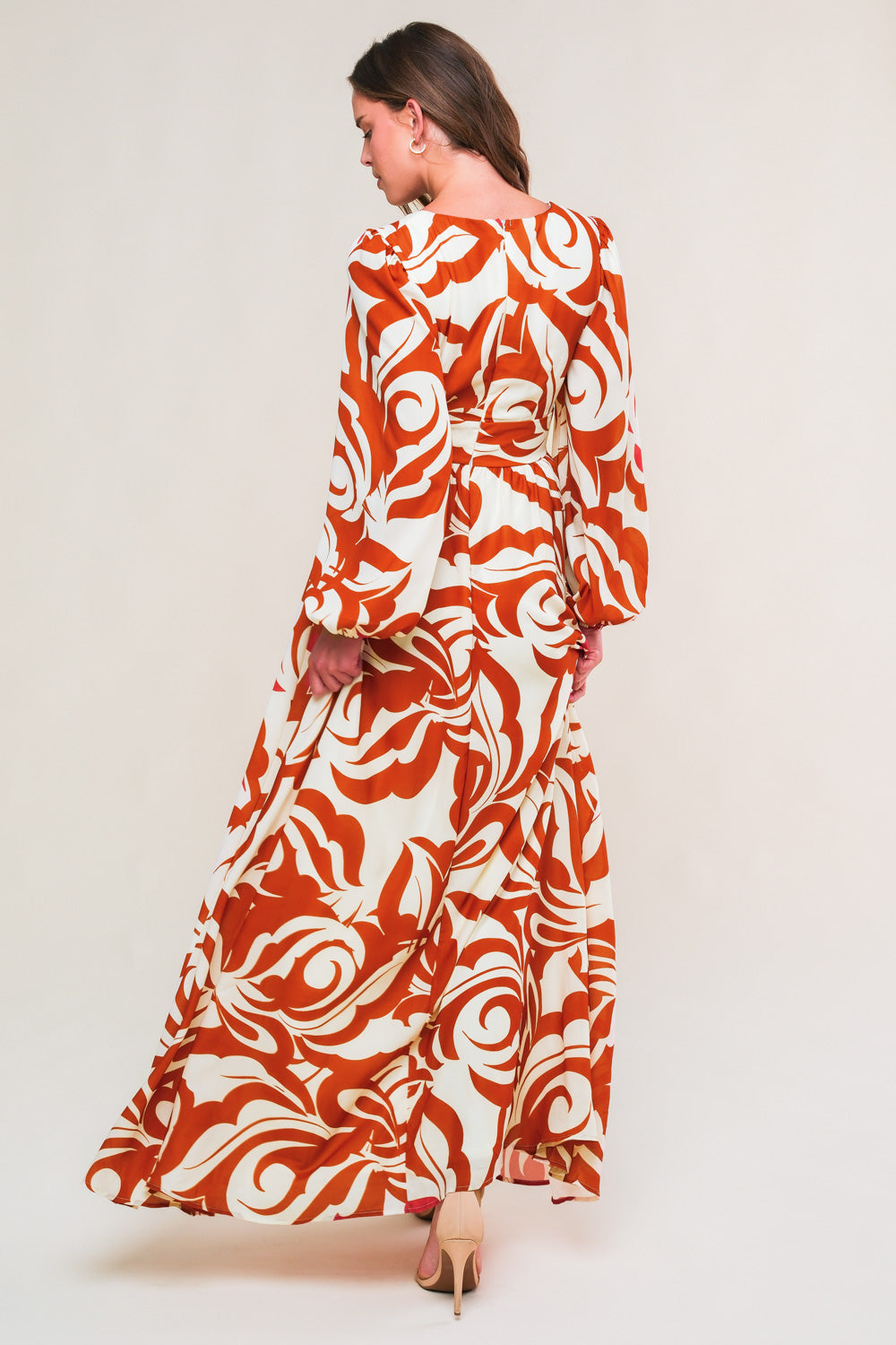 Love in Your Eyes Romantic Woven Maxi Dress