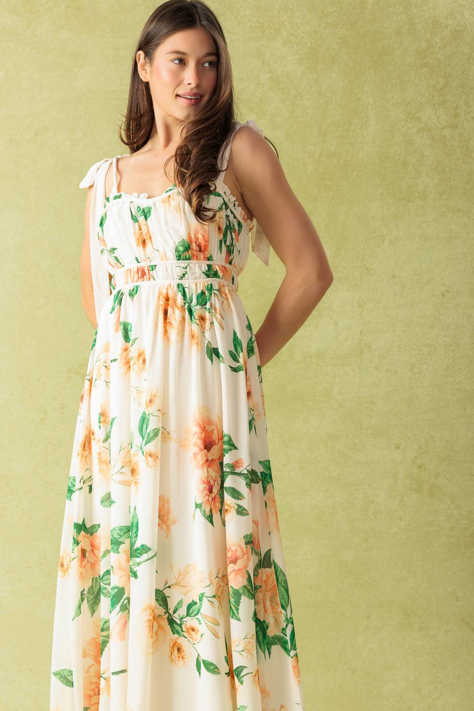 Perfect Match Woven Maxi Dress
