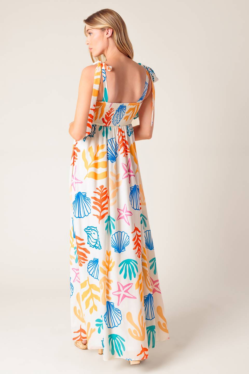 Meadow-Frolic Woven Maxi Dress