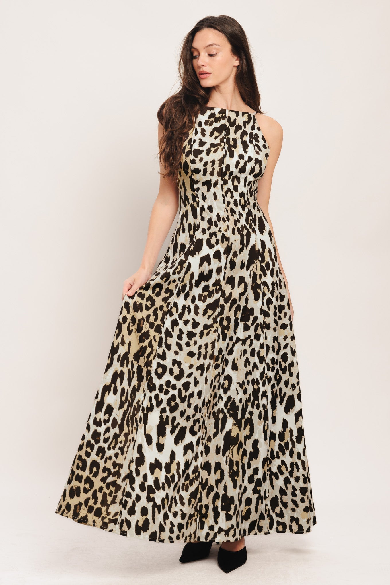 Women's Savage Elegance Woven Maxi Dress