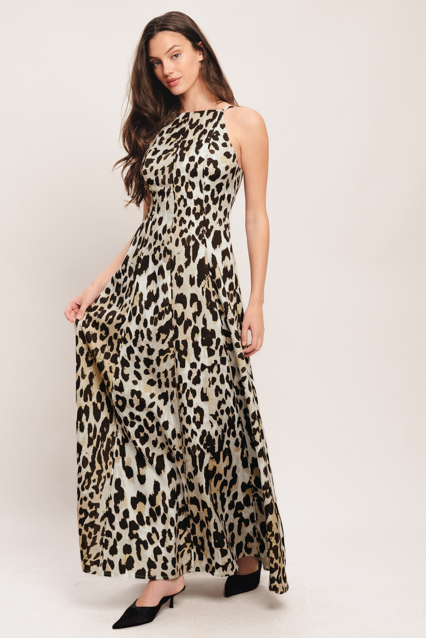 Women's Savage Elegance Woven Maxi Dress