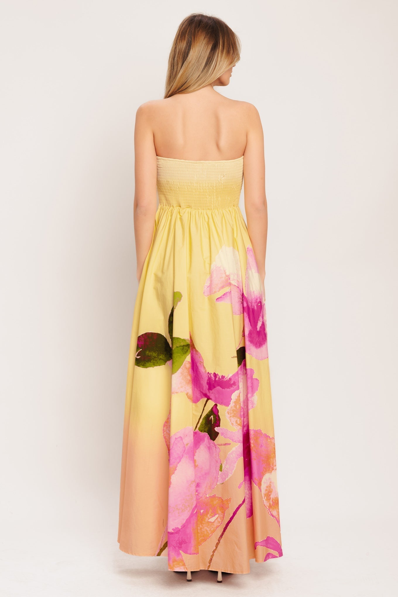 Ombre Woven Maxi Dress