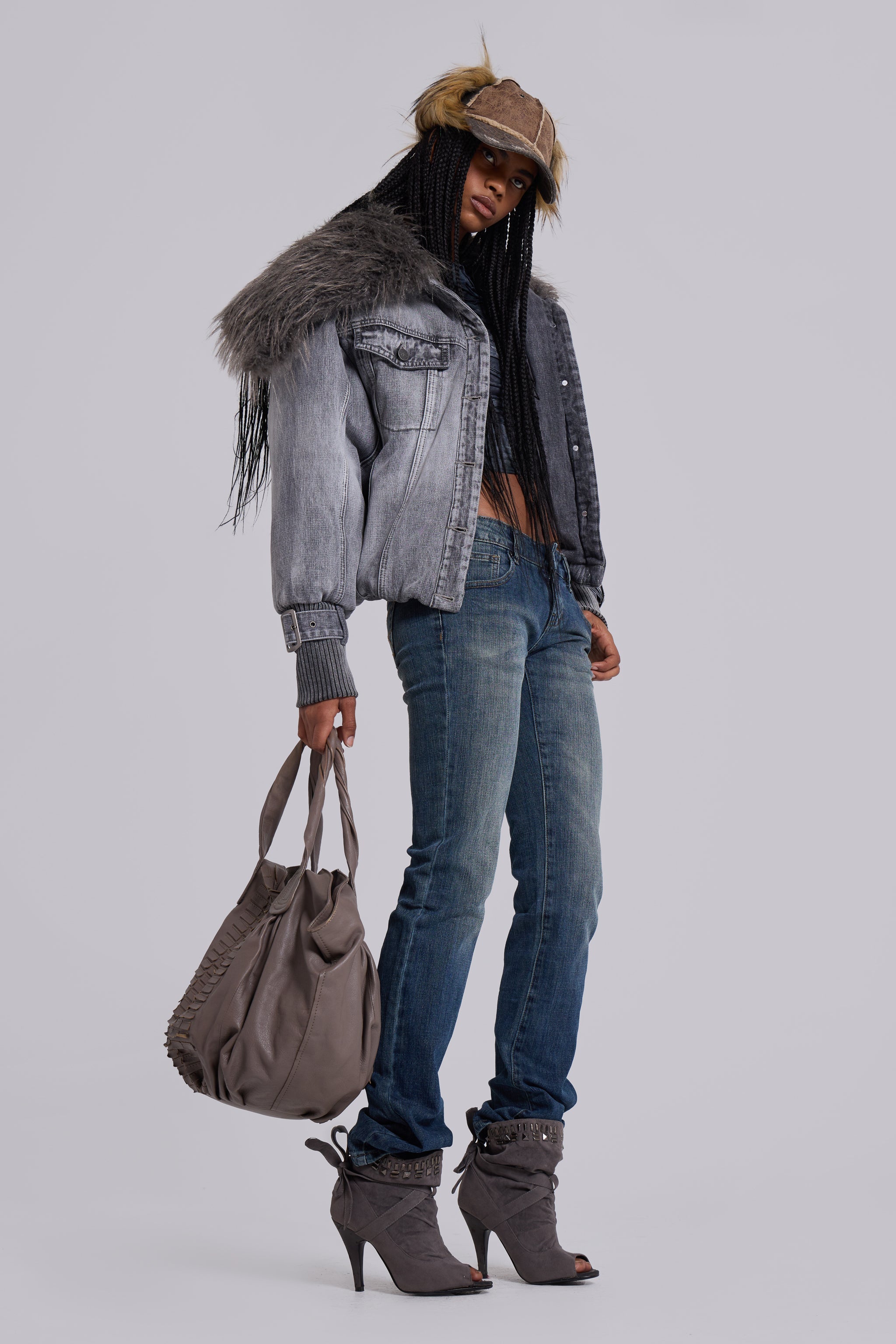 Cooper Bootcut Jeans in Mid Blue