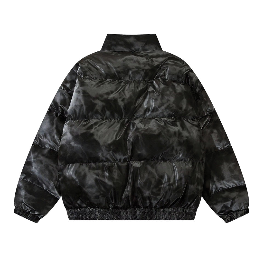 Patchwork Cargo Denim Jacket