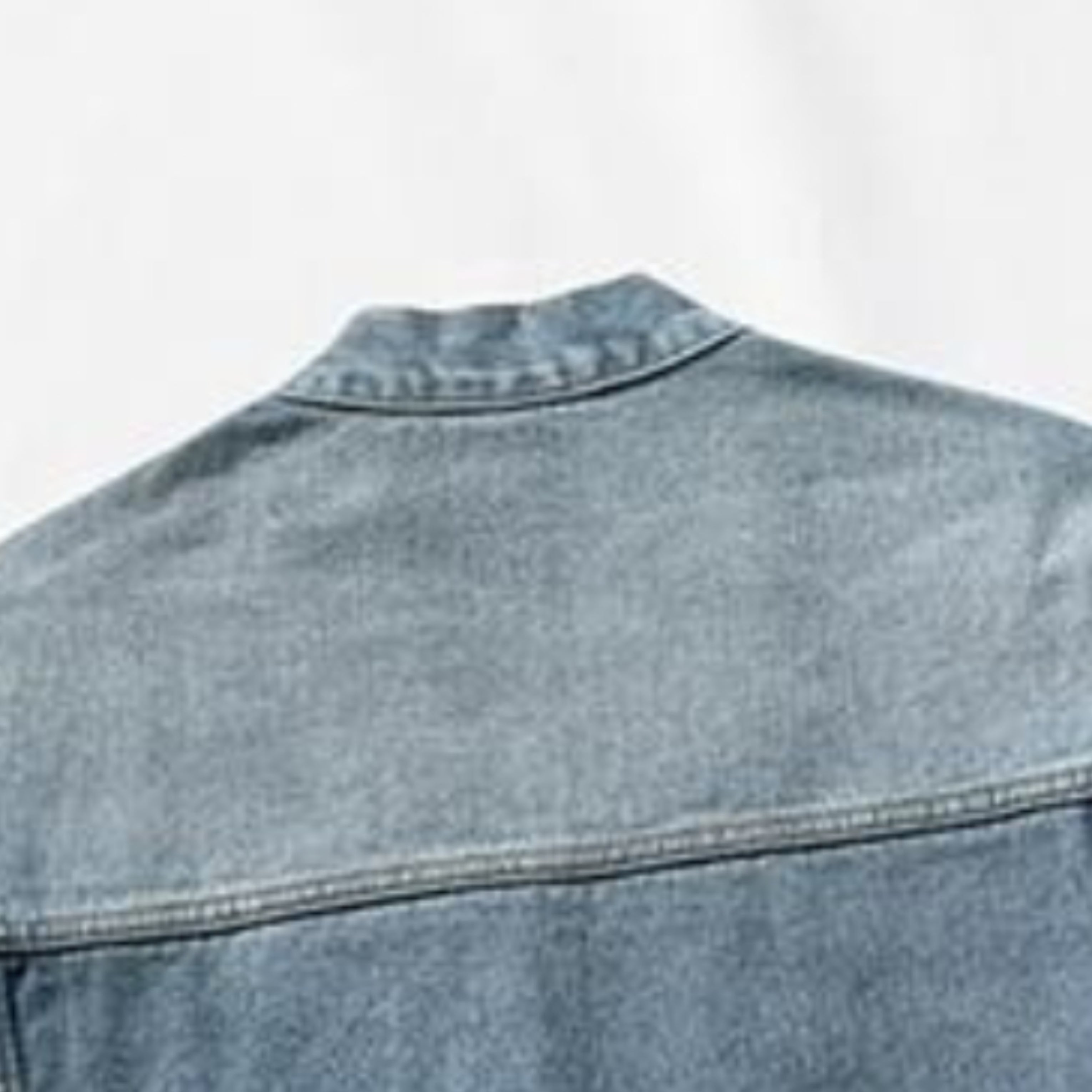 Aged Denim Kimono