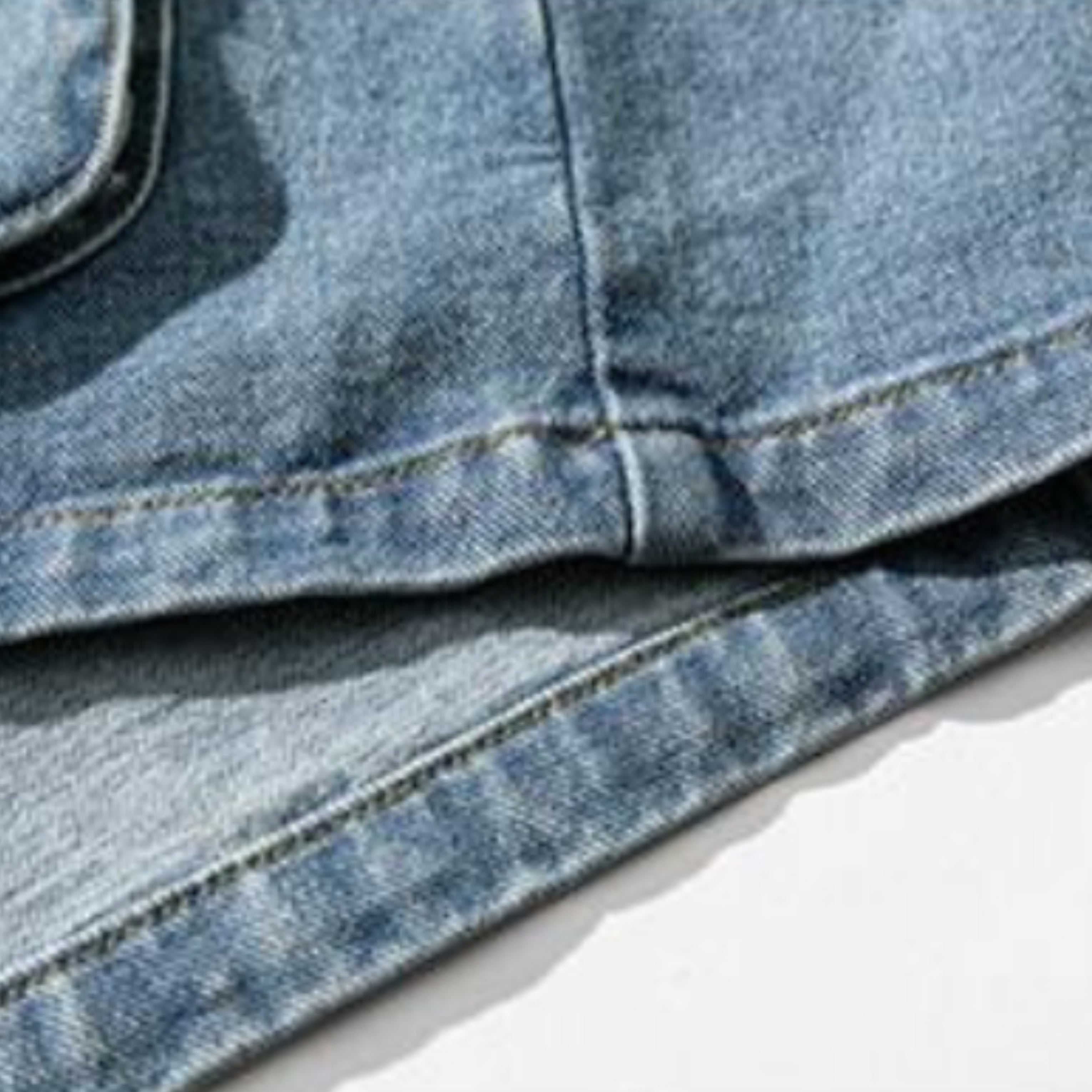 Aged Denim Kimono