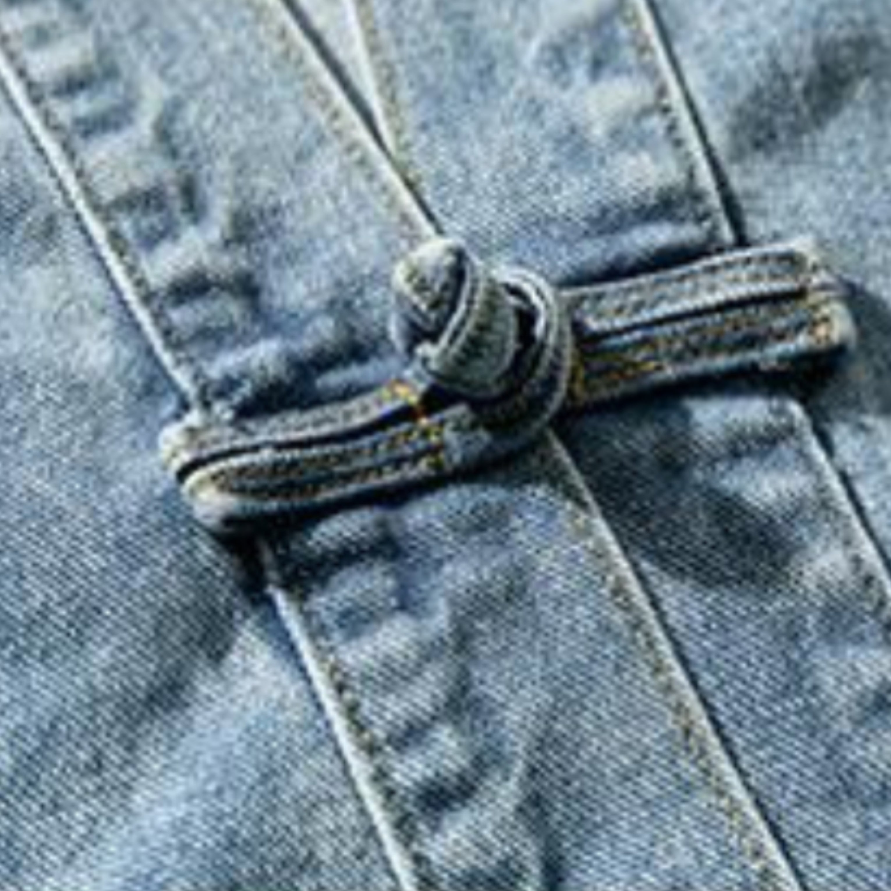 Aged Denim Kimono
