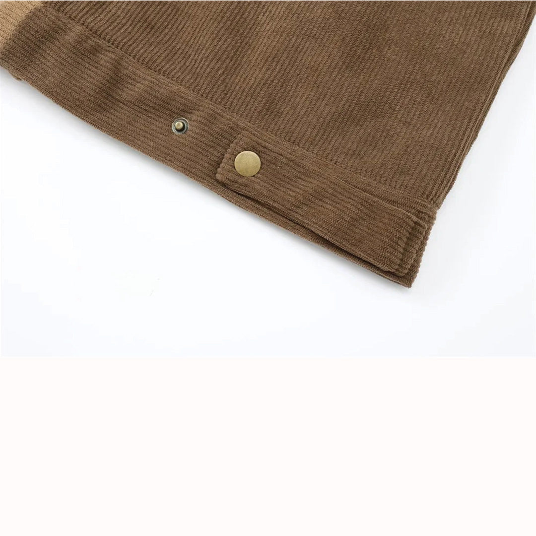 Patchwork Cargo Denim Jacket