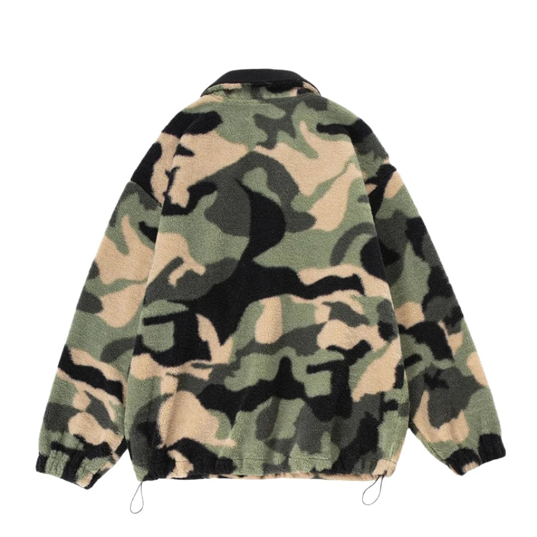 Patchwork Cargo Denim Jacket