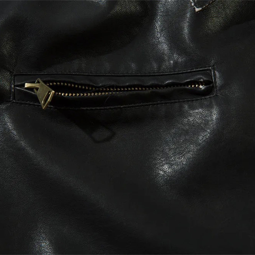 Patchwork Cargo Denim Jacket