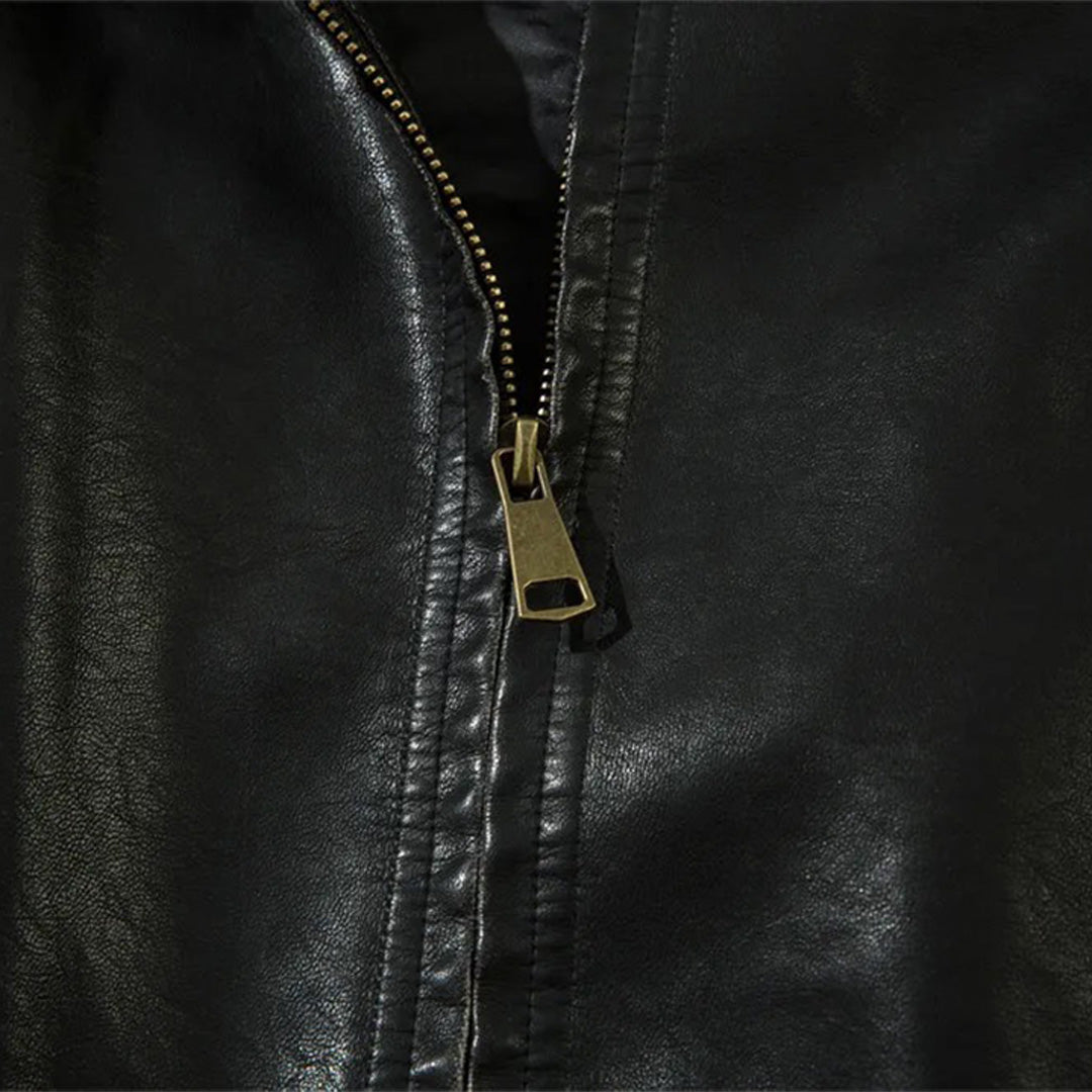 Patchwork Cargo Denim Jacket