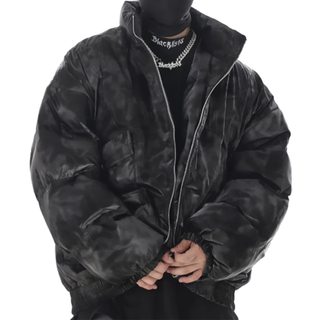 Patchwork Cargo Denim Jacket