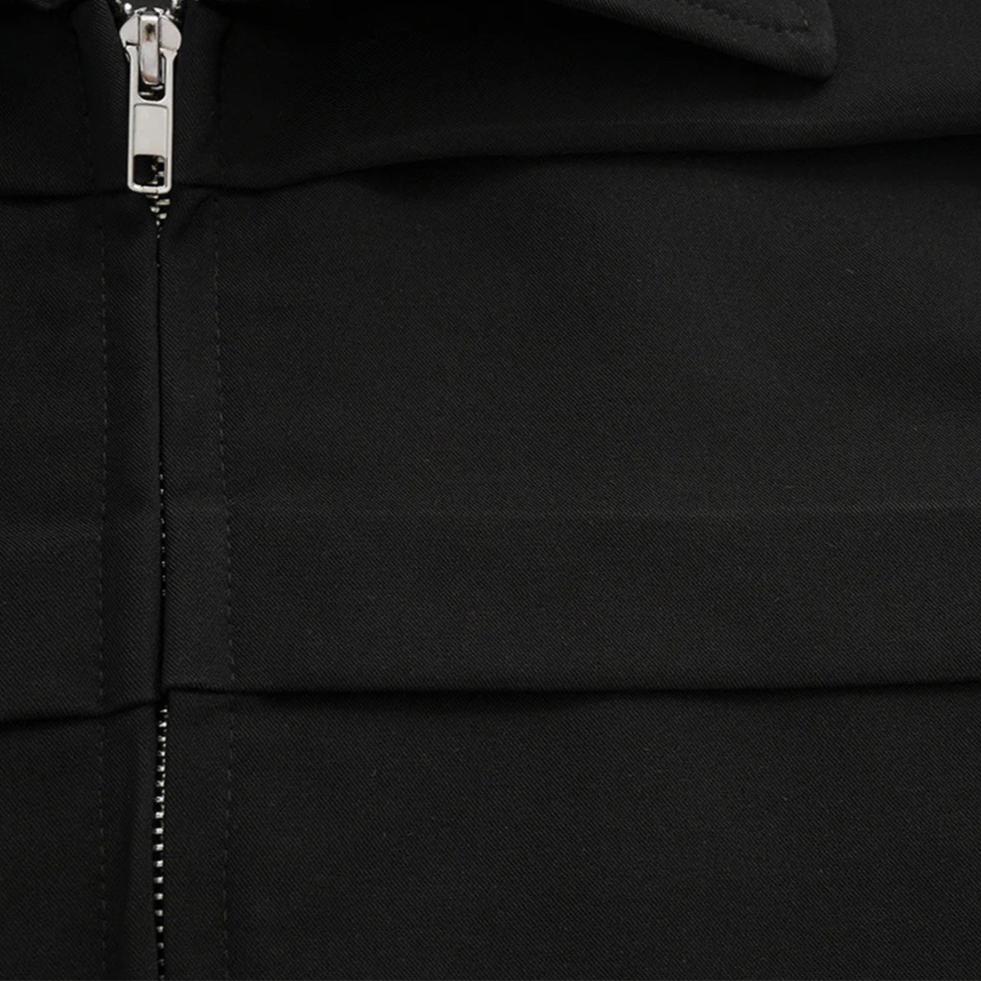 Patchwork Cargo Denim Jacket
