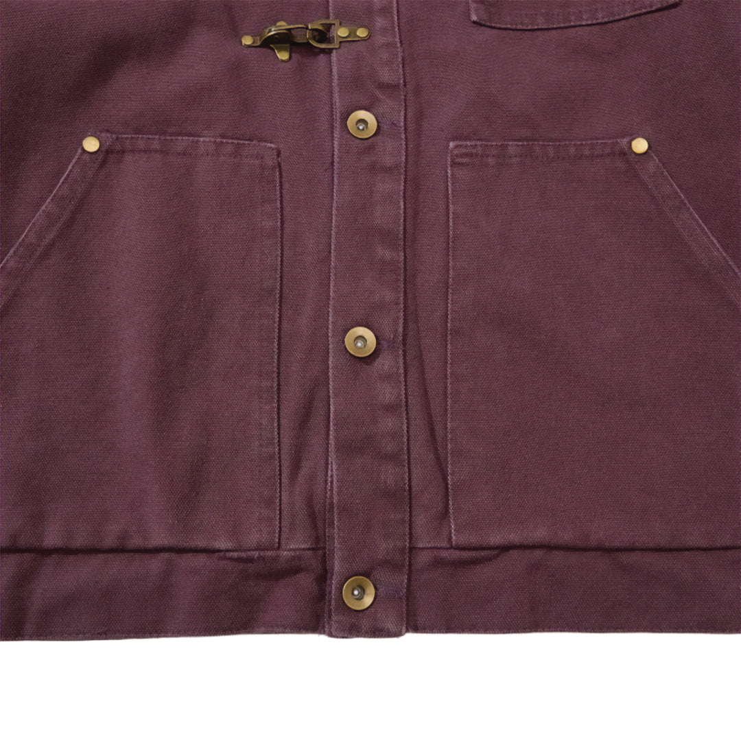 Patchwork Cargo Denim Jacket
