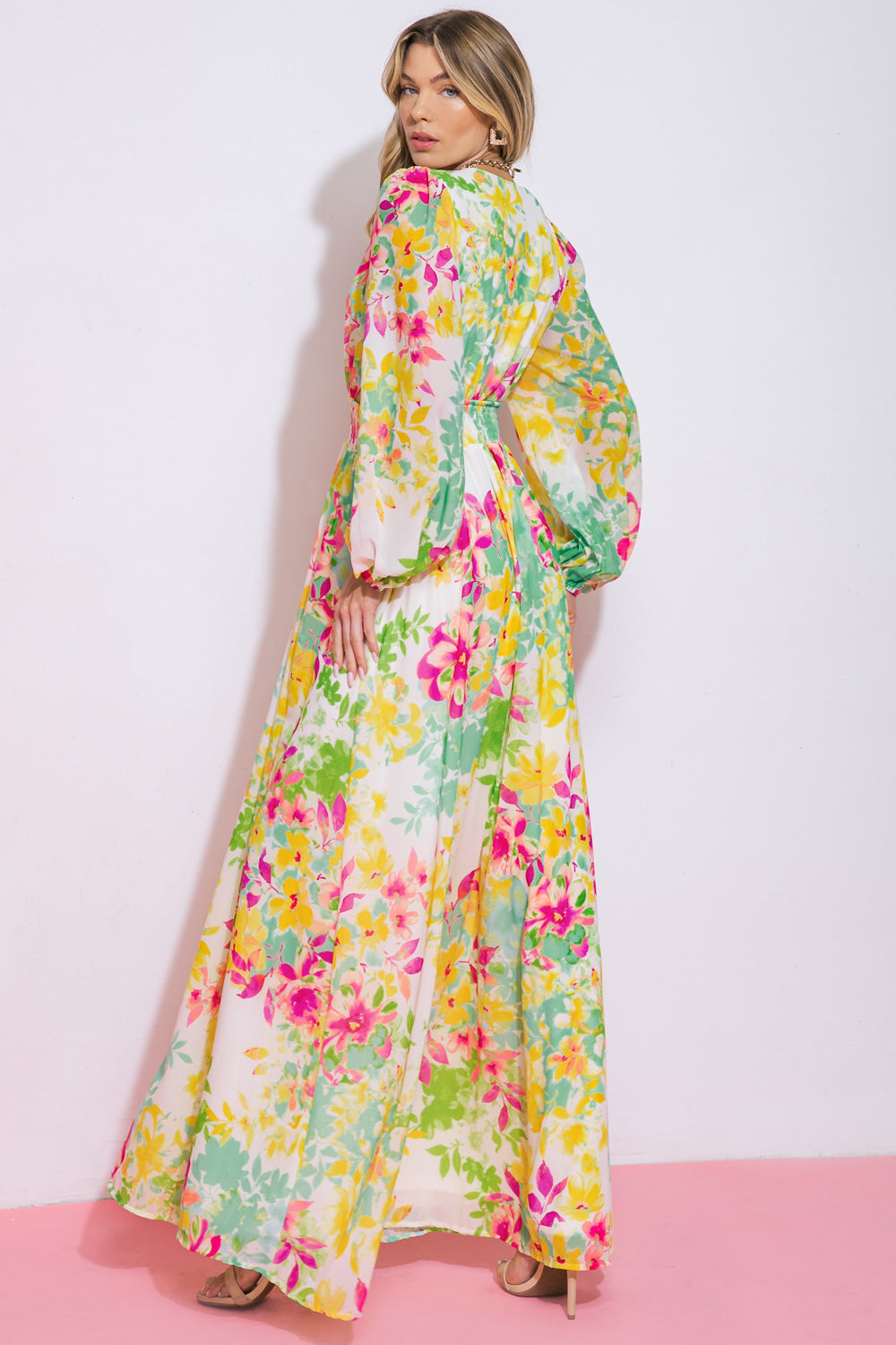 I Ain't Worried Woven Maxi Dress