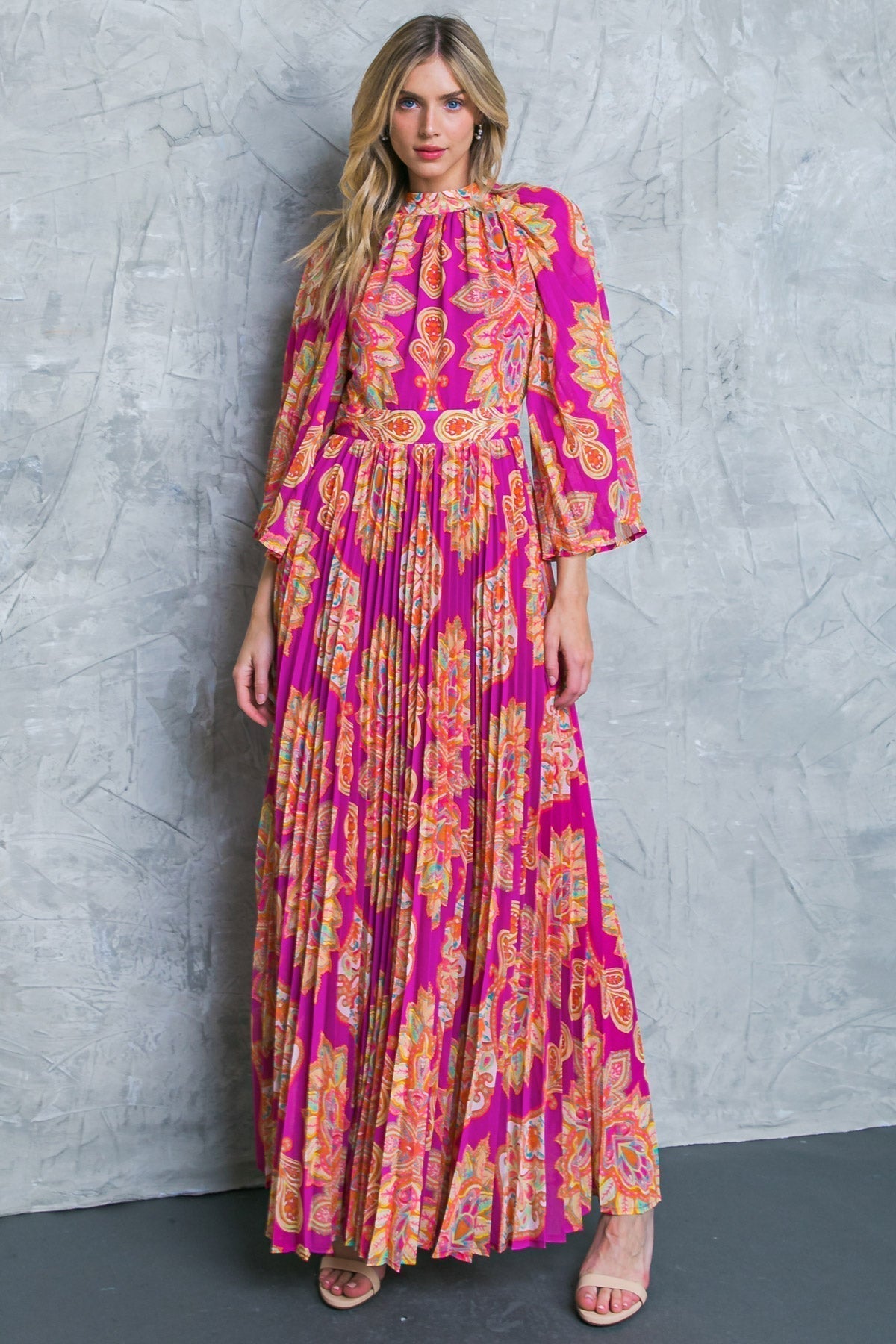 Covered by Love Woven Maxi Dress