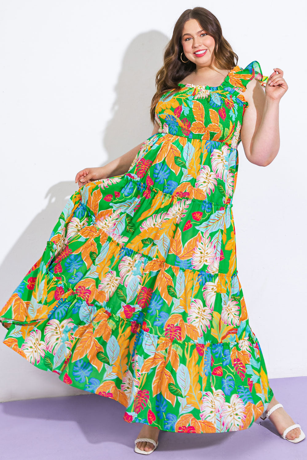 Beach-Ready Woven Maxi Dress