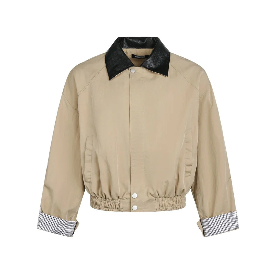 Patchwork Cargo Denim Jacket