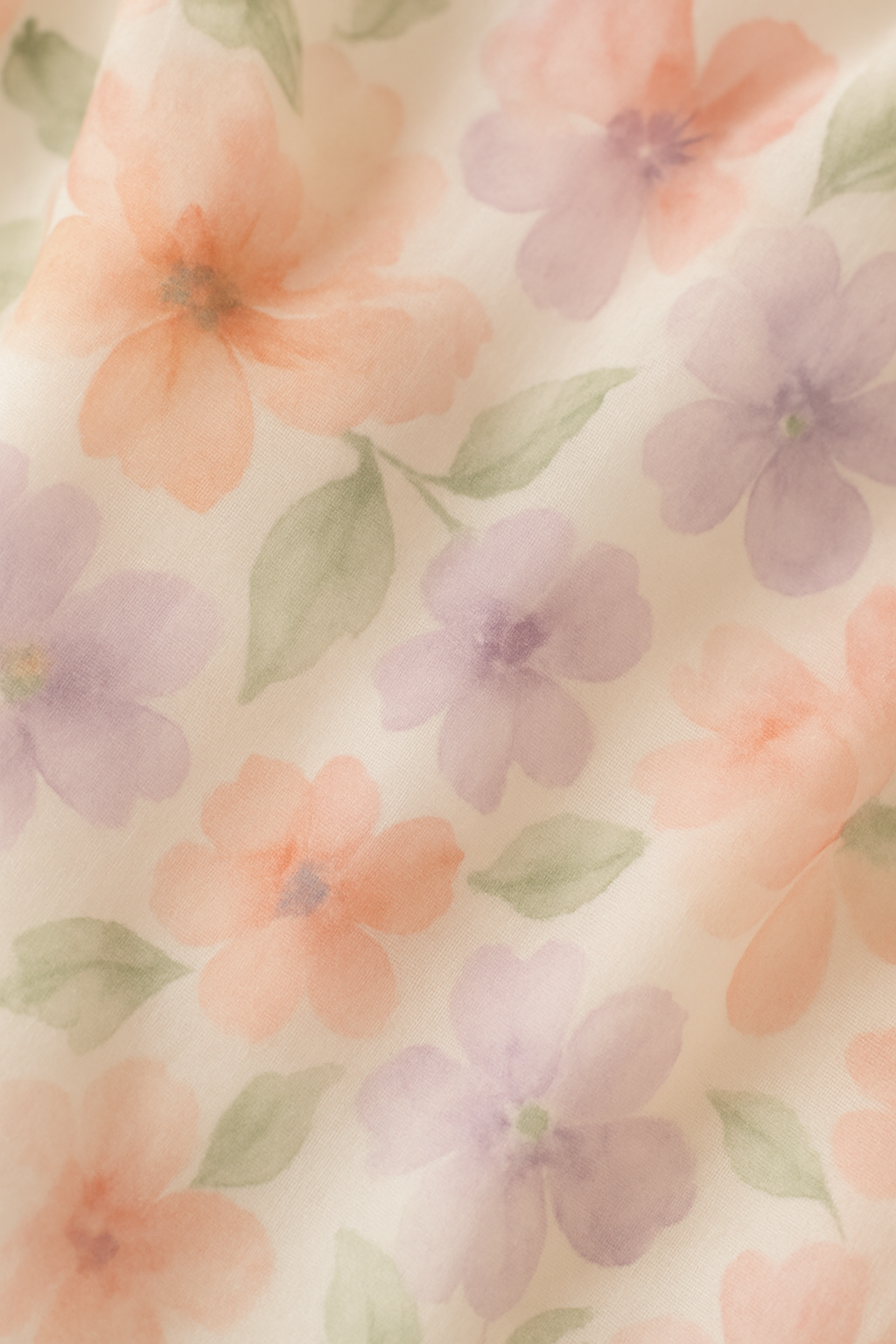 "Desert Bloom" Watercolor Midi Dress