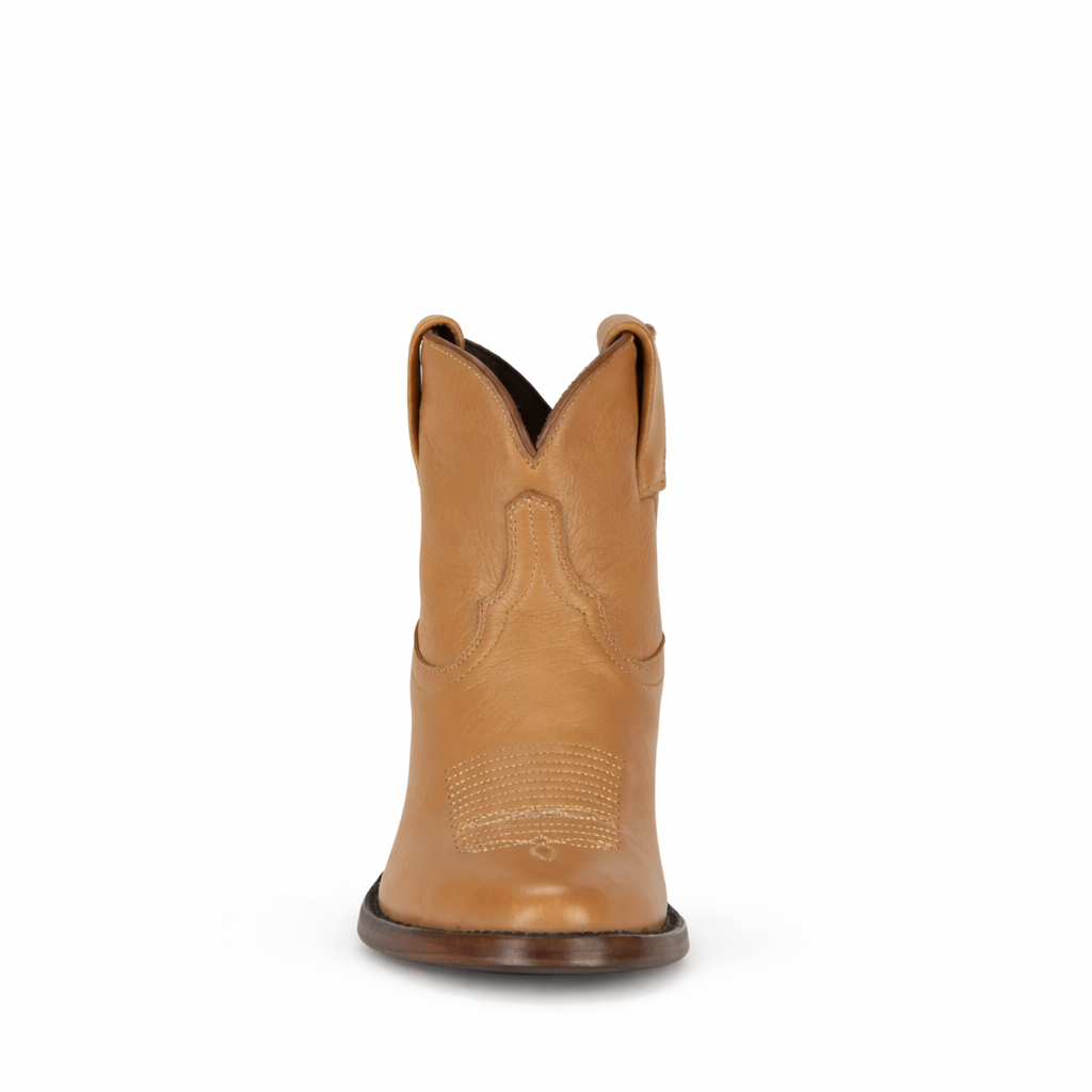 Women’s Natural Everyday Ankle Boots - Round Toe
