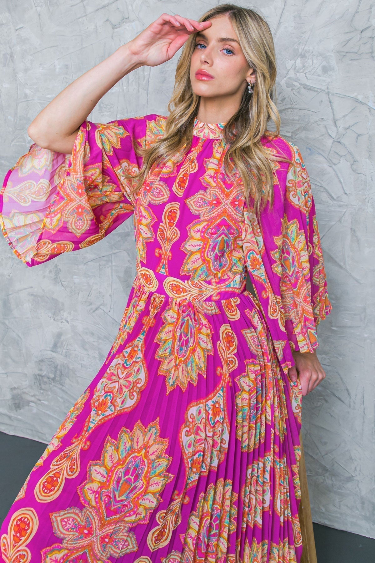 Covered by Love Woven Maxi Dress
