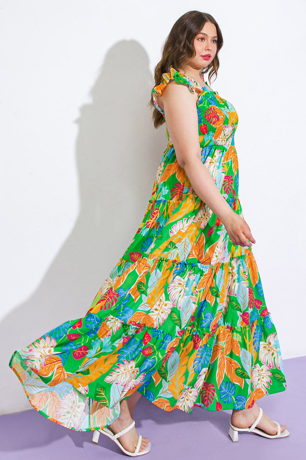 Beach-Ready Woven Maxi Dress