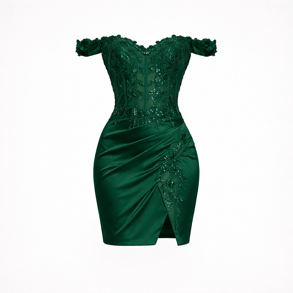 Women’s Flaral Maxi Dress - Short Sleeve